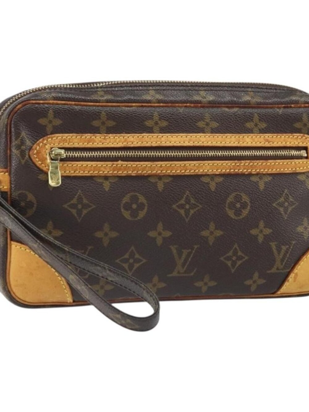 LOUIS VUITTON Monogram Marly Dragonne GM Clutch Bag M51825 LV Auth ka2411